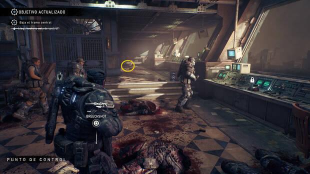 Gears of War: E-Day - Ubicacin del coleccionable del acto 2 Gafas de francotirador