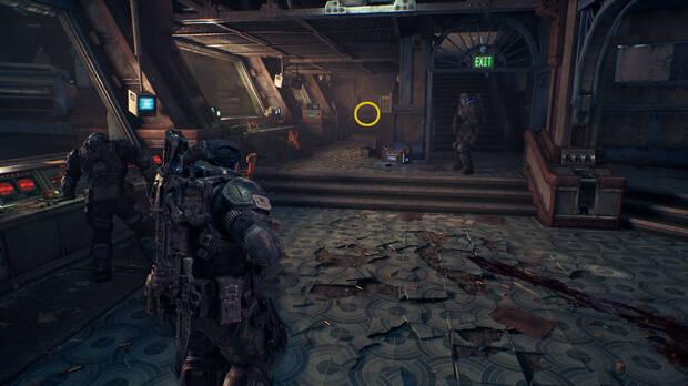 Gears of War: E-Day - Ubicacin del coleccionable del acto 2 Revista RUSH de palizabol