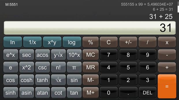 Calculator: Ya disponible una calculadora para Nintendo Switch por 9 euros