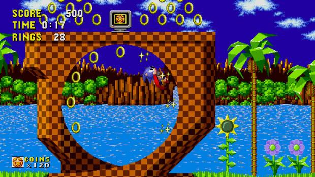 Captura de Sonic Origins.