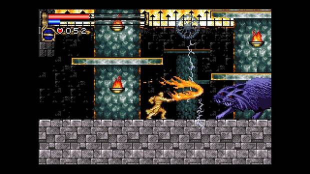 Captura de Castlevania Advance Collection.
