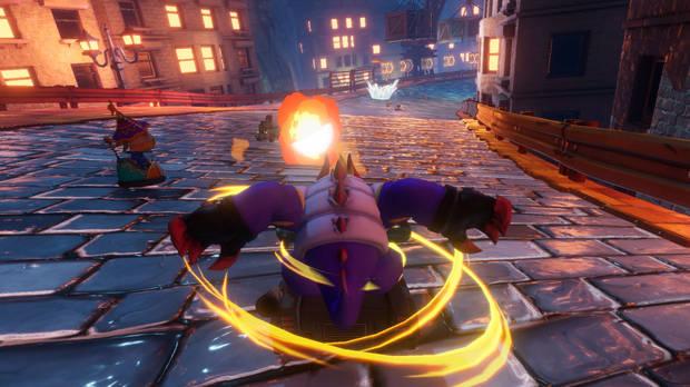 Algunas de las magicitas son los ítems habituales en juegos de karts, pero hay otras más alocadas.