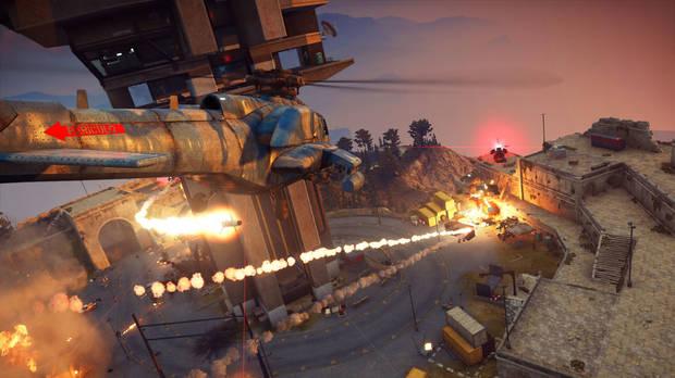 Los helicópteros son uno de los grandes protagonistas del juego.