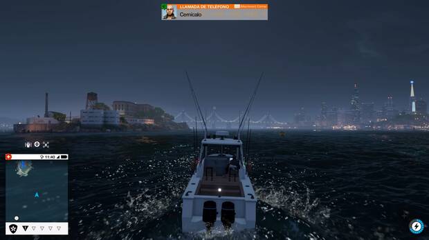 En determinados momentos visitaremos la c�rcel de Alcatraz.