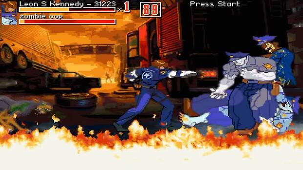 Así era Crisis Evil: un beat 'em up de Resident Evil hecho por fans Imagen 2