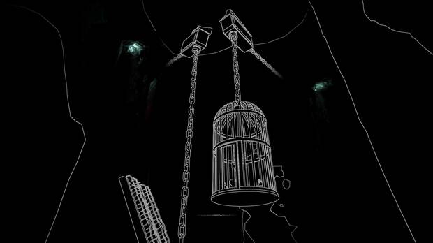 Las fuentes de luz en el mundo ‘invisible’ aparecerán con normalidad, y suelen ser puntos de referencia para ayudarnos a avanzar.