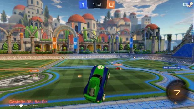 'Rocket League' vuelve a la acción, y esta vez con toques nintenderos.