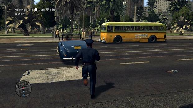 'L.A. Noire' se ve muy bien en Switch, aunque tiene ciertos problemas de rendimiento en el mundo abierto (imagen de Switch).