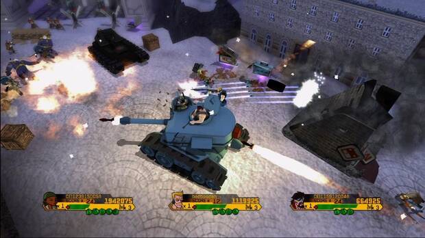 'Wolf of the Battlefield: Commando 3' incorporaba gui�os a los cap�tulos anteriores, como pilotar veh�culos.