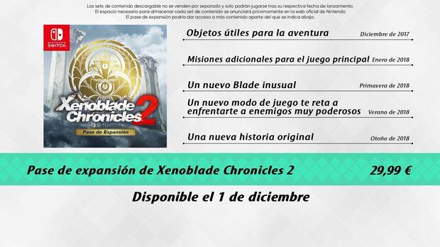 Xenoblade Chronicles 2 tendr Pase de temporada  Imagen 2