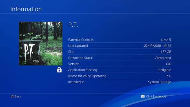 Se extiende un rumor sobre un parche de Konami que bloquea P.T. Imagen 2