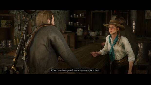 Red Dead Redemption 2 - Ícaro y sus amigos: Sadie comenta la situación en Saint Denis