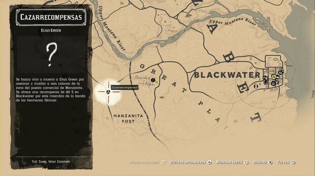 Red Dead Redemption 2 - Misiones de cazarrecompensas: Elias Green