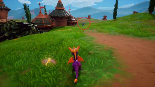 Spyro the Dragon - Colina de piedra: Ladrón de huevos