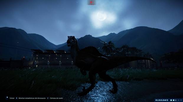 Mucho ojo con el Spinoraptor: no es nada fácil de controlar.