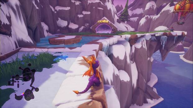 Spyro the dragon - Ciclón: entrada