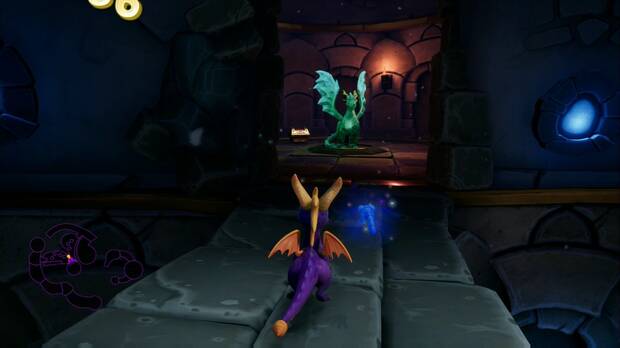 Spyro the dragon - Ciclón: estatua de Altair