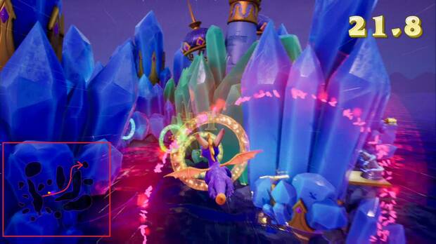 Spyro the dragon - Vuelo de cristal: Anillos