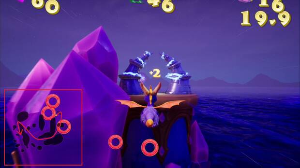 Spyro the dragon - Vuelo de cristal: arcos