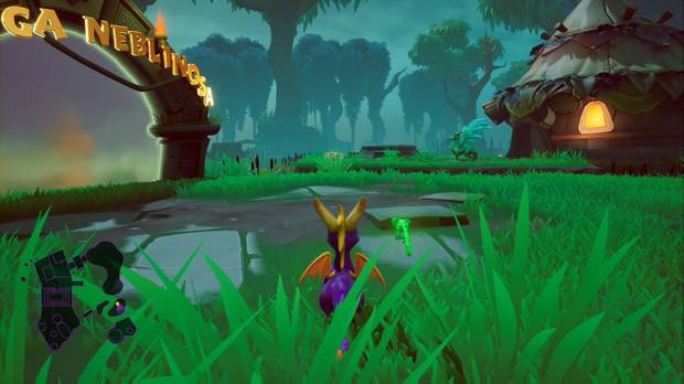 Spyro the dragon - Tierra de los creadores de bestias: estatua de Cleetus