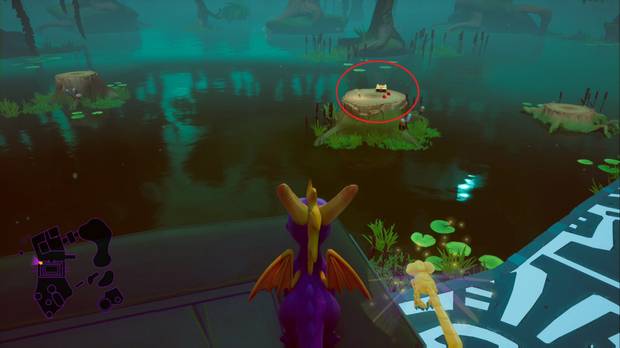 Spyro the dragon - Tierra de los creadores de bestias: localización de la llave