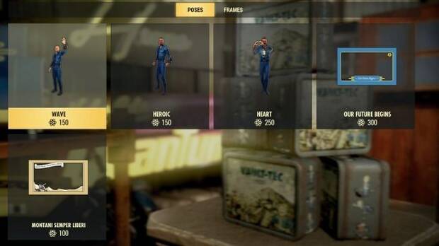 Estos son los artículos que podremos comprar con los Átomos de Fallout 76 Imagen 3