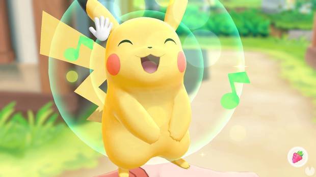 Capturar a Pikachu en Pokémon Lets Go
