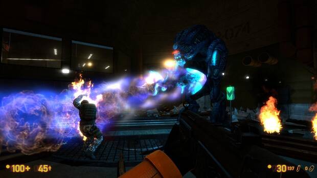 La versión de 'Half-Life' con el motor Source supuso un enorme salto gráfico.
