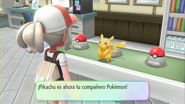 Pokémon Let's Go - Pueblo Paleta: Pikachu se escapa