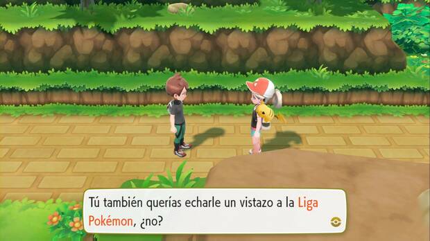 Pokémon let's go - Ciudad Verde: lucha con tu rival