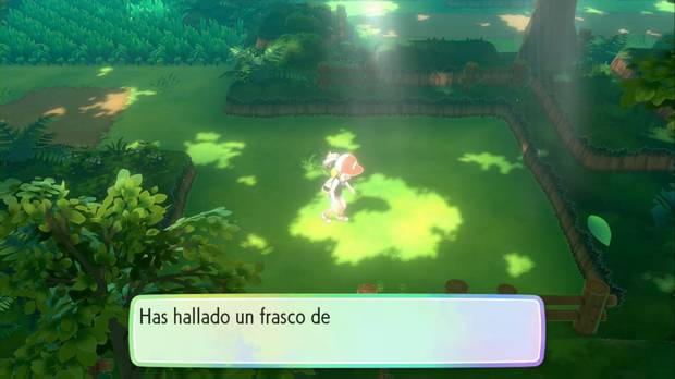 Pokémon let's go - Bosque verde: frasco de colonia