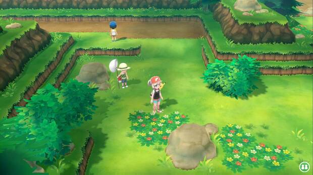 pokémon let's go - Ruta 3: entrenadores pokemon