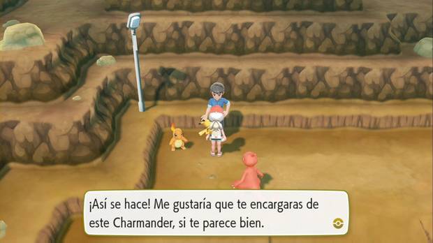 Pokémon Let's Go - Ruta 24: Charmander
