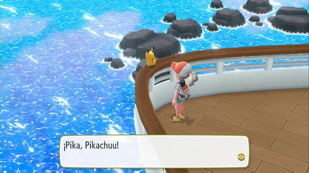 Pokémon Let's Go - SS Anne: proa
