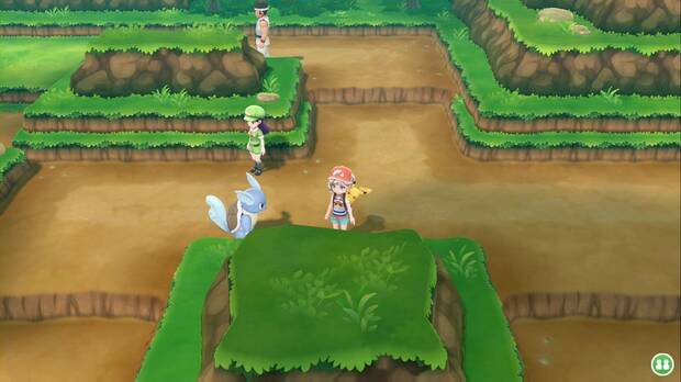 Pokémon Let's Go - Ruta 9: desvío al sur