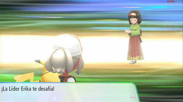 Pokémon Let's Go - Ciudad Azulona: Líder Erika