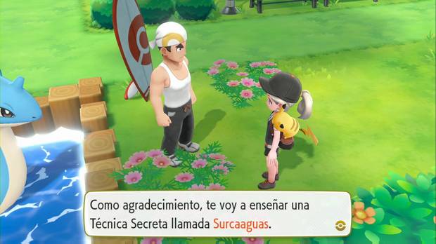 Pokémon Let's Go - Ciudad Fucsia: Surcaaguas