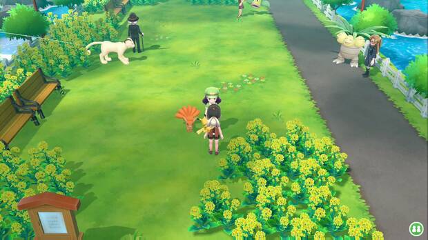 Pokémon Let's Go - Ruta 17: entrenadores con pokémon