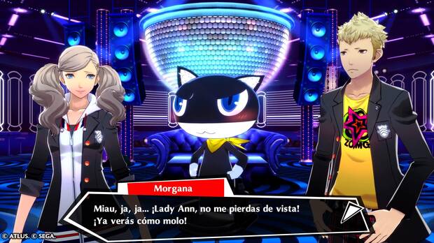 Como en 'Persona 3 Dancing', los textos están traducidos al español y las voces incluyen selector entre inglés y japonés.