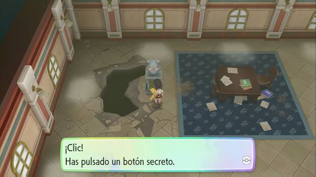 Pokémon Let's Go - Mansión Pokémon: estatua 1