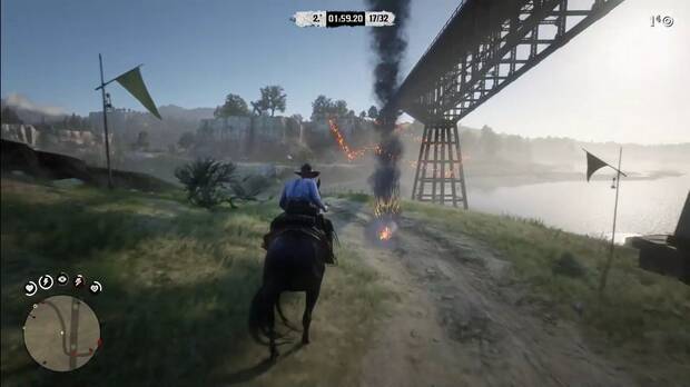 Carreras de caballos Red Dead Online