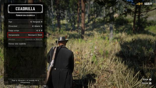Cuadrillas en Red Dead Online