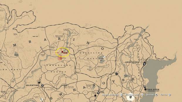 MAPA DE TODOS LOS TESOROS  RED DEAD REDEMPTION 2 