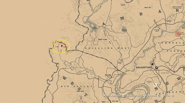 Guía del mapa del tesoro de Red Dead Online Bard's Crossing - ¿Dónde están  los cofres del tesoro?