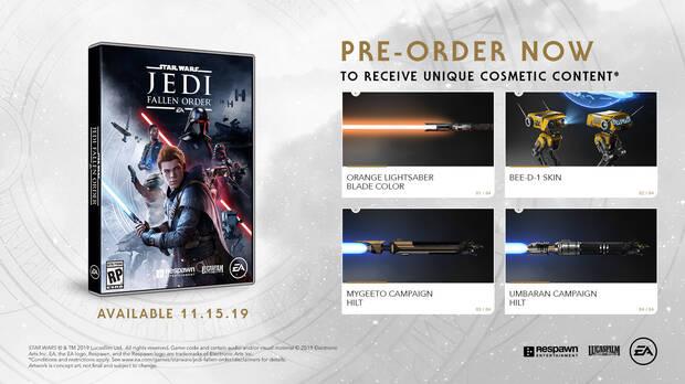 Star Wars Jedi Fallen Order: Lanzamiento, Precio, Ediciones y Gameplay Final Imagen 4