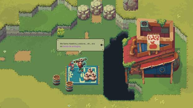 Se juega estilo Zelda y su est�tica es muy parecida a la saga de Nintendo, pero el progreso utiliza aspectos propios de un 'roguelike'.