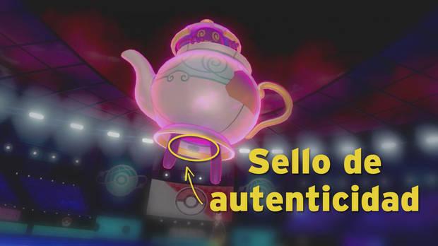 Guía Pokémon Espada y Escudo - Polteageist cómo mantener el sello de autenticidad al evolucionarlo