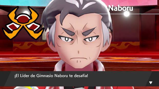 Guía Pokemon Espada y Escudo - Líder de Gimnasio Naboru