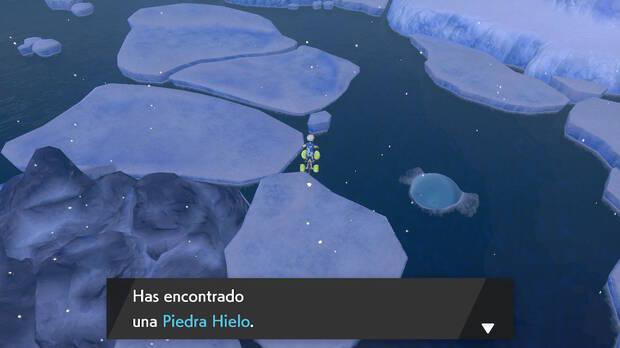 Guía Pokémon Espada y Escudo - Ruta 9 Bahía de Auriga Piedra Hielo
