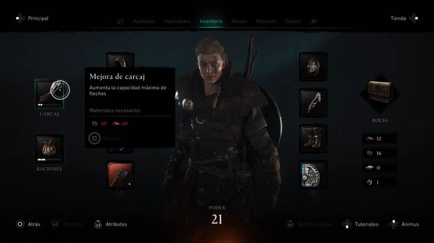 Assassin's Creed Valhalla: Cómo aumentar el carcaj